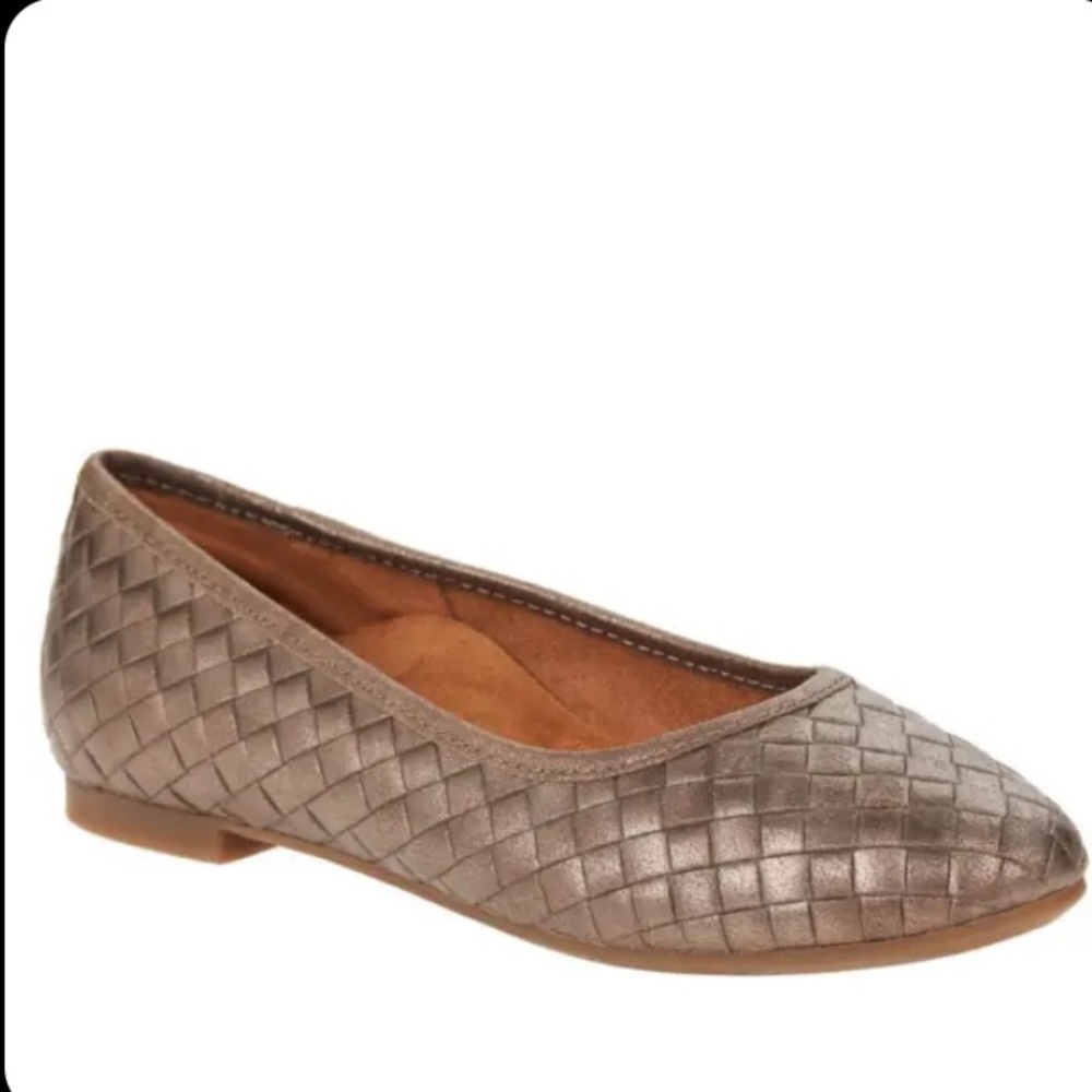 NWT Aetrex Bronze Layla Ballet Flats Woman’s Size 10